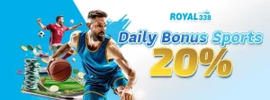 daily sports bonus royal338